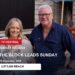 The Block presenters Shelley Craft and Scott Cam on a Sunday ratings card showing its verified 2,571,000 Total TV reach.