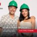 The Block 2026 contestants Rick and Tayla on a Monday ratings card stating Seven wins Monday with a 31.5% Total TV share.