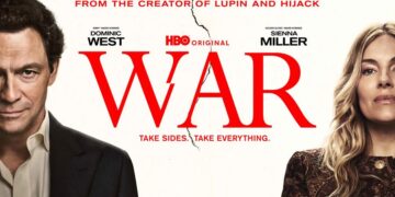 Dominic West and Sienna Miller in War on HBO Max