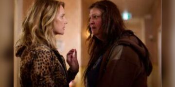 Rachel Griffiths and Katrina Milosevic in Wentworth Halfway Home