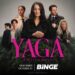 Carrie-Anne Moss and the cast of Yaga on Binge
