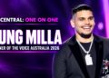 Yung Milla, winner of The Voice Australia 2026, for the TV Central One on One podcast