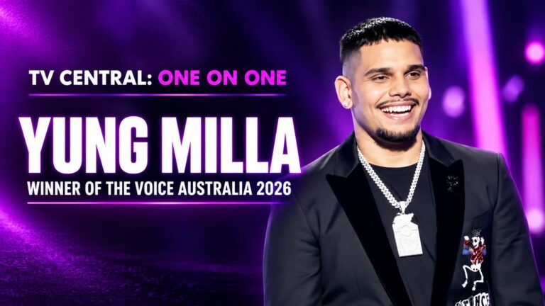 Yung Milla, winner of The Voice Australia 2026, for the TV Central One on One podcast