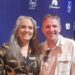Gretel Killeen and TV Central’s Aaron Ryan at Paramount Australia’s 2027 upfront