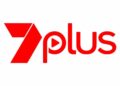 Official red 7plus logo on white background
