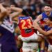 Brisbane Lions celebrate the 2026 AFL premiership
