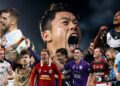A-Leagues players from across the competition in 2026/27 season artwork