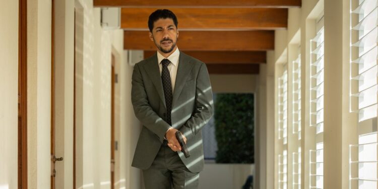 Hunter Page-Lochard as Detective Ethan Tobane in ABC drama Fortitude Valley