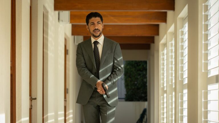 Hunter Page-Lochard as Detective Ethan Tobane in ABC drama Fortitude Valley