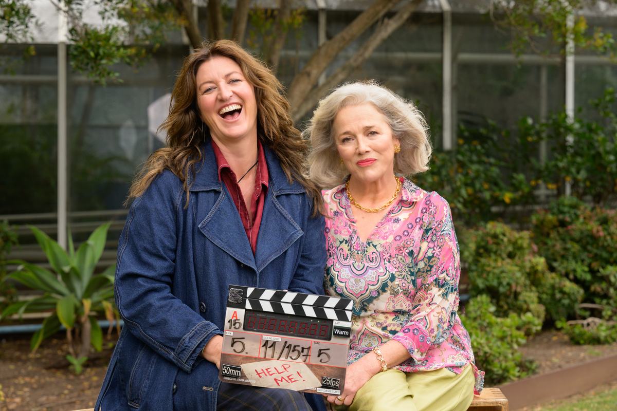 Kate Box and Sarah Peirse as Katherine and Barb in Help Me!