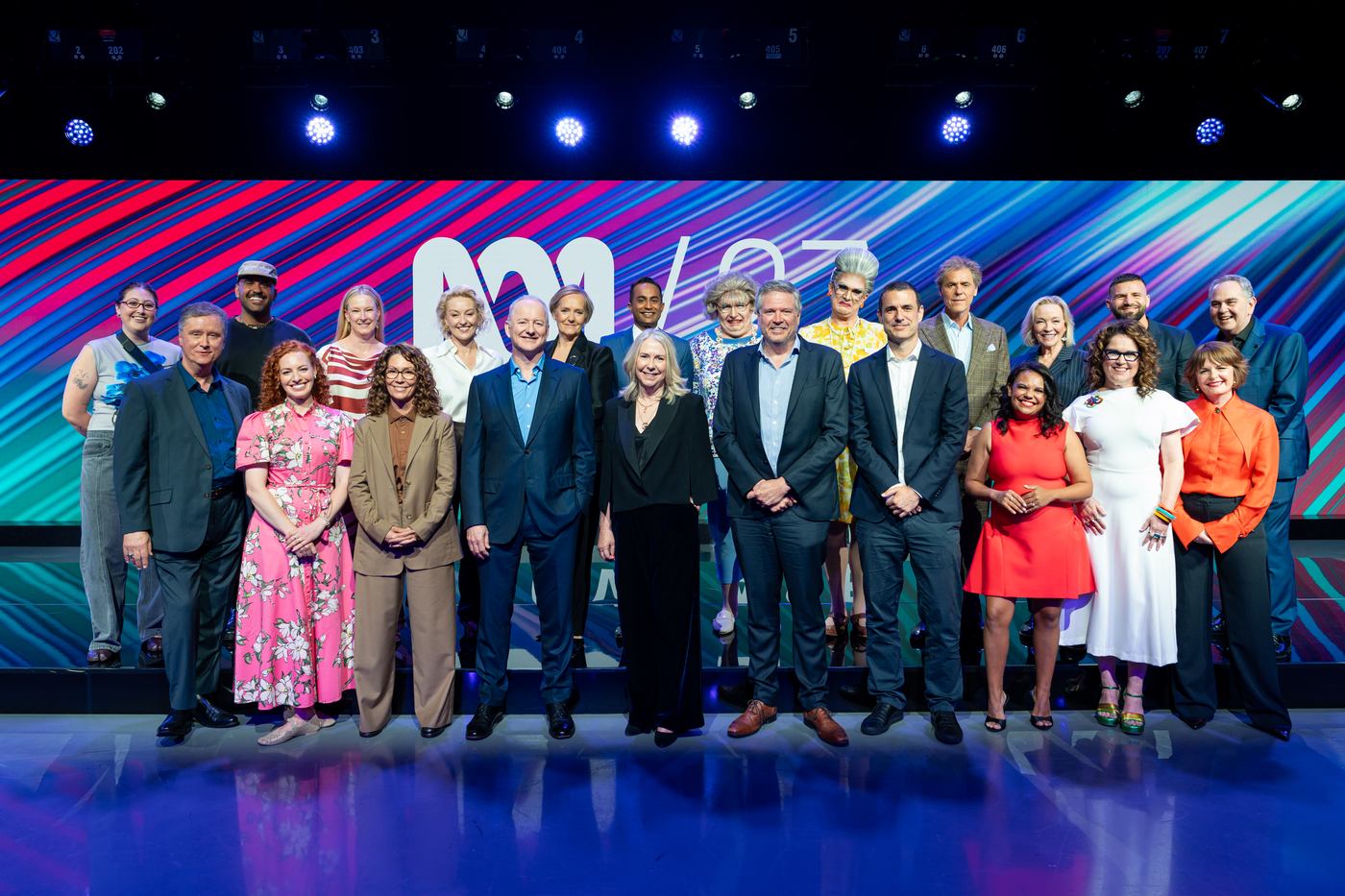 ABC talent and executives at the ABC 2027 media showcase