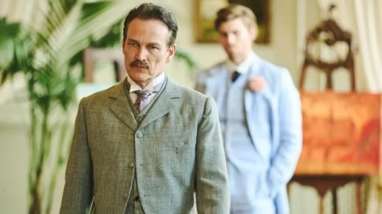 Two men in period dress in The Forsytes