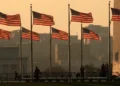 US flags for Four Corners Endgame
