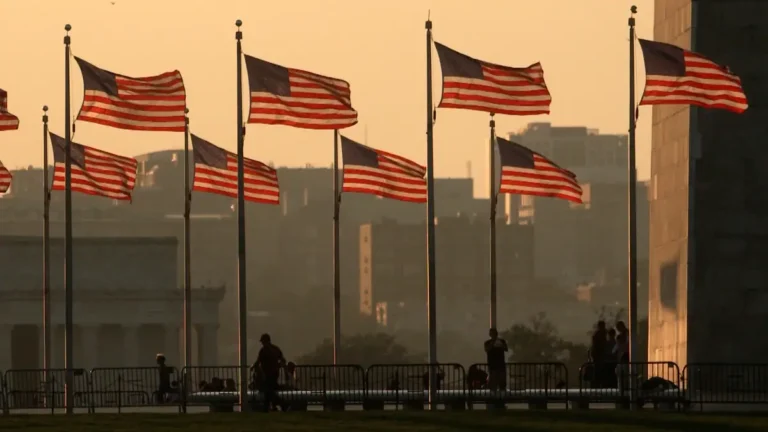 US flags for Four Corners Endgame
