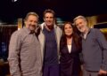 Mick Molloy, Andy Lee, Kate Langbroek and Glenn Robbins together for Celebrity Intervention