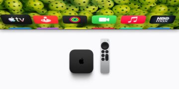 Fourth-generation Apple TV 4K box and Siri Remote