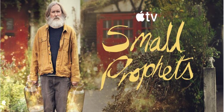 Michael Palin in official Small Prophets artwork for Apple TV