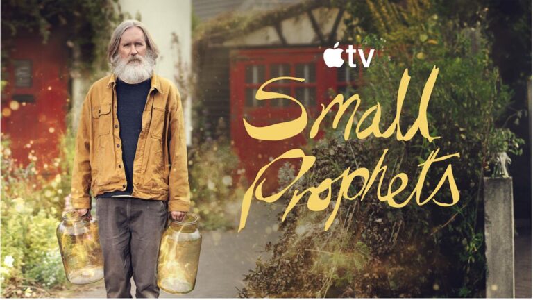 Michael Palin in official Small Prophets artwork for Apple TV