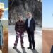 Three Australian crime dramas: Jay Swan in Mystery Road, the Deadloch detectives on a Tasmanian beach, and The Tourist in the South Australian outback