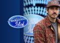 Morgan Evans beside the Australian Idol logo for the 2027 Channel 7 season.