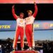 Brodie Kostecki and Todd Hazelwood celebrate winning the 2026 Bathurst 1000
