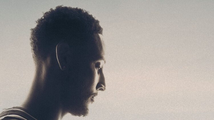 Ben Simmons in profile in official artwork for ESPN documentary Being Ben
