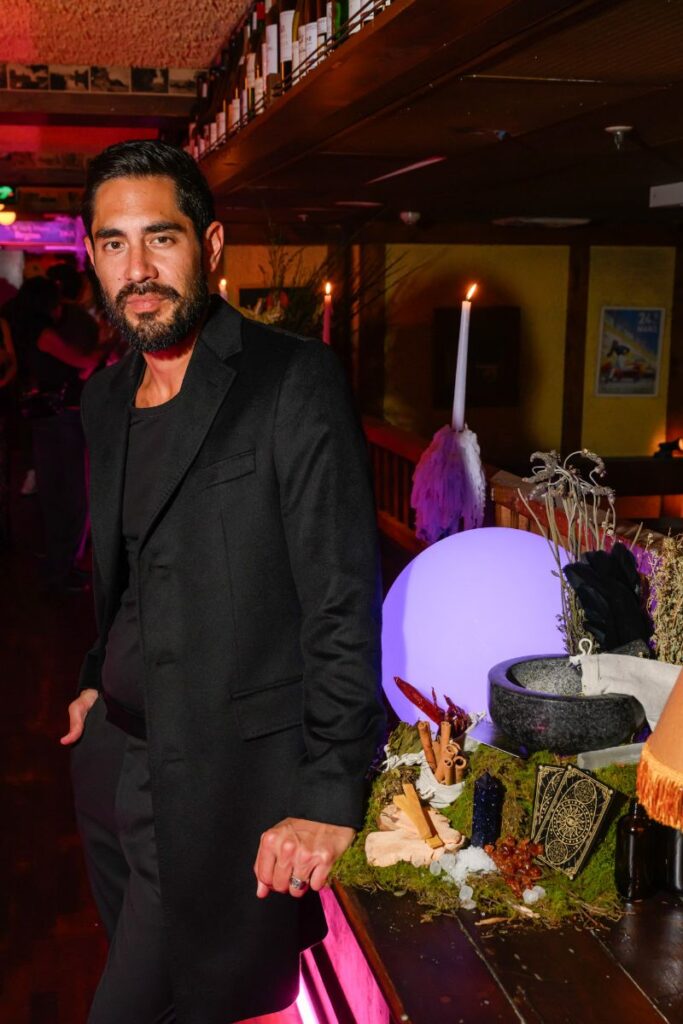 Tai Hara arrives at BINGE’s event at the Theatre Royale