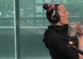 Ricki-Lee in the Nova 96.9 studio discussing the Bondi Rescue council vote