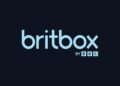 Official BritBox by BBC logo on a dark blue background