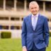 Bruce McAvaney at the racecourse ahead of Channel 7 coverage of The Everest and Caulfield Cup