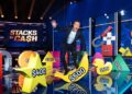 Matt Shirvington on the Stacks of Cash set, part of Channel 7's 2027 slate