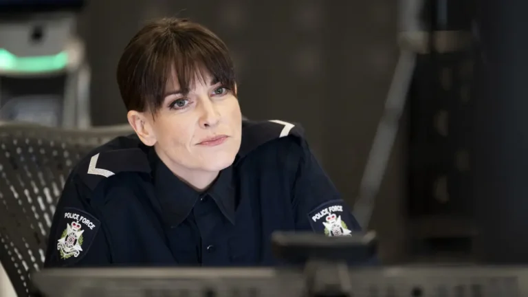 Nicolette Minster as Sergeant Jo Hardy in Cop This