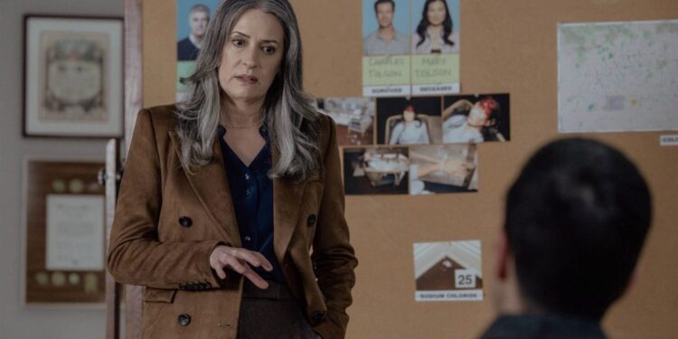 Paget Brewster as Emily Prentiss in Criminal Minds: Evolution