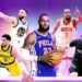 LeBron James and NBA players in ESPN's 2026-27 season artwork