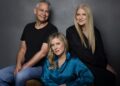 Bruna Papandrea, Alison Hurbert-Burns and Steve Hutensky of The Set Up