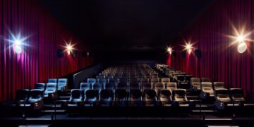 Rows of seats in an Event Cinemas Original auditorium
