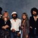 Fleetwood Mac members Mick Fleetwood, Christine McVie, John McVie, Stevie Nicks and Lindsey Buckingham in a classic band portrait