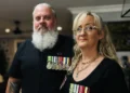 Two veterans pictured for the Four Corners investigation Defenceless