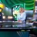 The Fox Cricket studio panel at the desk ahead of Australia's Test series in South Africa