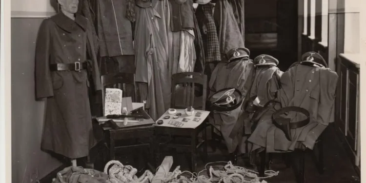 Historical wartime uniforms and escape equipment in Greatest Escapes of WW2