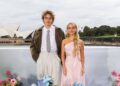 Joseph Zada and Mckenna Grace at the Sydney Harbour photo call for The Hunger Games: Sunrise on the Reaping