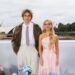 Joseph Zada and Mckenna Grace at the Sydney Harbour photo call for The Hunger Games: Sunrise on the Reaping