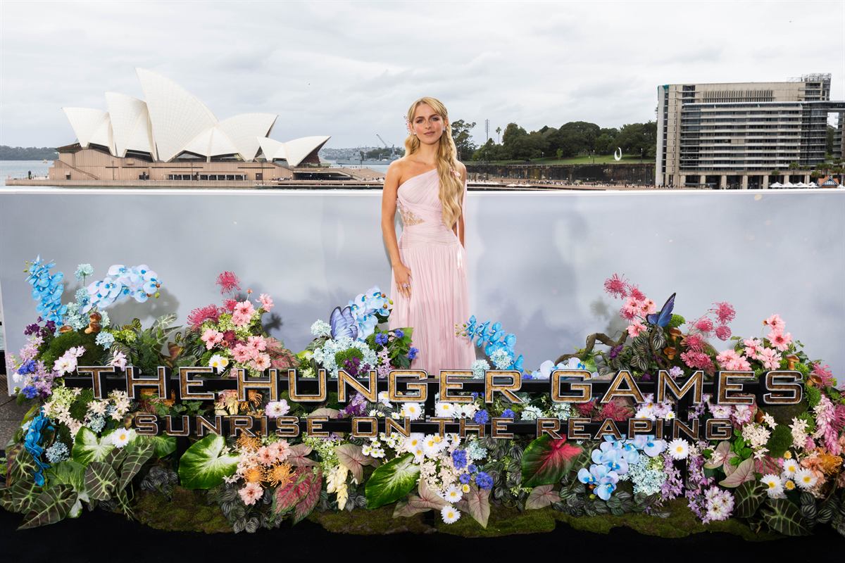 Mckenna Grace at The Hunger Games: Sunrise on the Reaping Sydney photo call