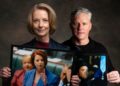 Julia Gillard and Stuart Diver pictured for I Was Actually There season three