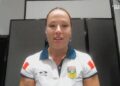 Jillaroos captain Isabelle Kelly speaking on The Agenda Setters Rugby League
