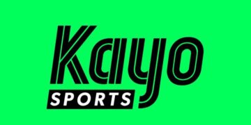 Official Kayo Sports logo on a green background