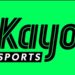 Official Kayo Sports logo on a green background