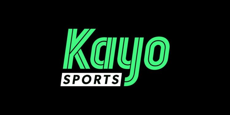 Official Kayo Sports logo on a black background