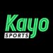 Official Kayo Sports logo on a black background