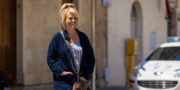 Sally Lindsay as Jean White in The Madame Blanc Mysteries season five